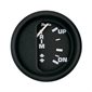 Euro black trim gauge 