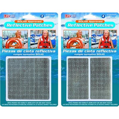 BANDE RÉFLÉCHISSANTE AUTOCOLLANTE / 4po x 4po