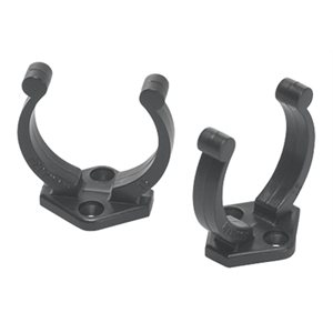 UTILITY CLIPS PAIR / BLACK - 1''