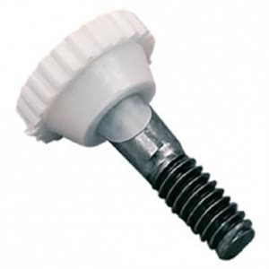 nylon head screw - white
