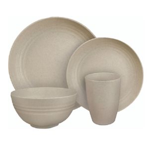 ENS. DE PLAT 8 PCS POUR MICRO-ONDES