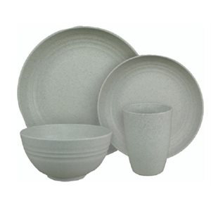 ENS. DE PLAT 8 PCS POUR MICRO-ONDES