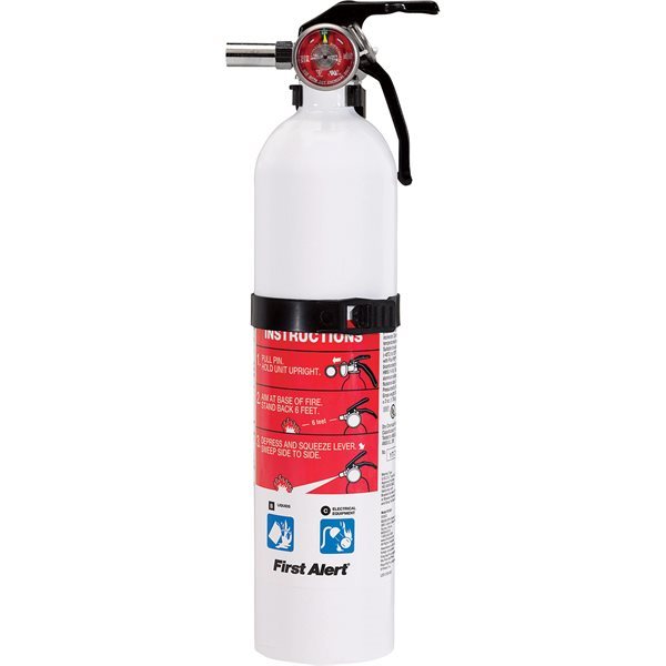 Extinguisher class 5b, c. Designed to extinguish fires of oil