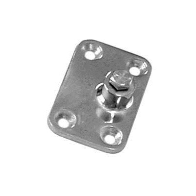 PLAQUE DE FIXATION LATÉRALE INOX