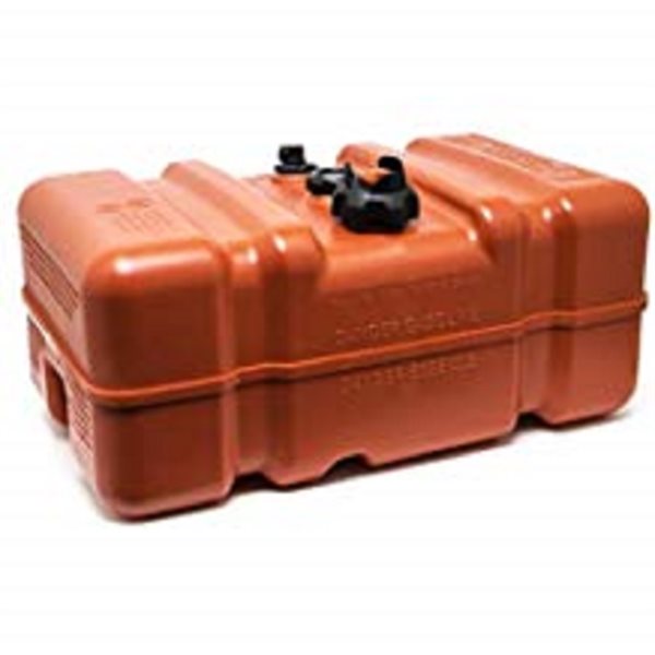 réservoir à essence portatif 34 l. construction monocoque en polyéthylène crosslink résistant