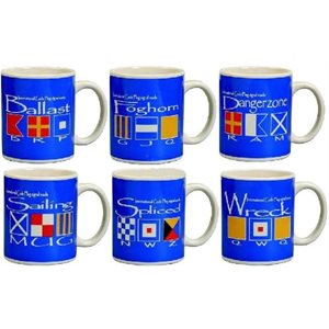 TASSES à CAFÉ avec DRAPEAUX CODÉS