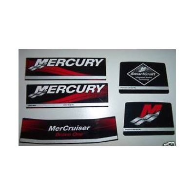 JEU DE DÉCALQUES MERCRUISER BRAVO