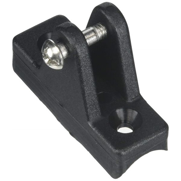 these hinge fittings use 10 fh fasteners and have a pin size of 3/16".