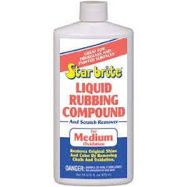 LIQUID RUBBING COMPOUND for MEDIUM OXIDATION 16 oz