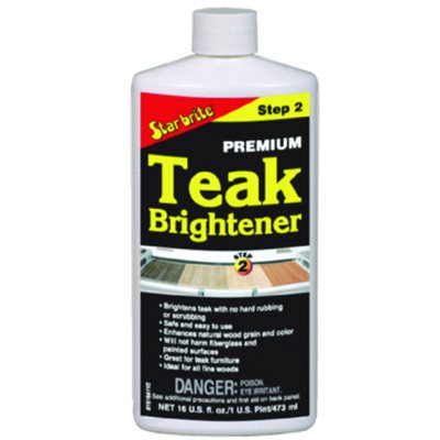 PREMIUM TEAK BRIGHTENER - 16 oz