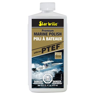 PREMIUM MARINE POLISH WITH PTEF - 16 oz