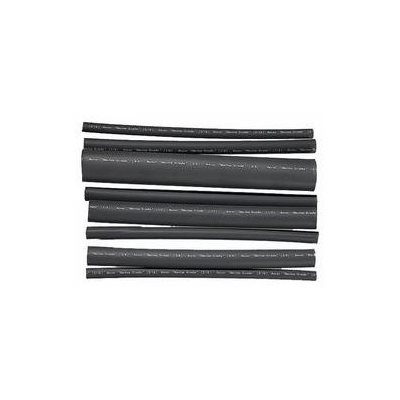 SHRINK TUBE BLACK 3 / 4x6'', 6pkg 
