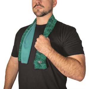 SERVIETTE REFROIDISSANTE VERTE