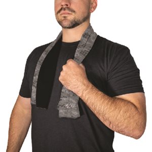 SERVIETTE REFROIDISSANTE GRISE