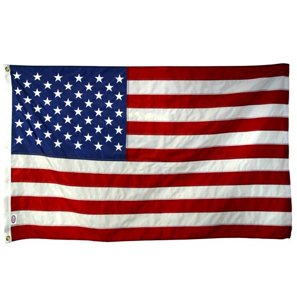 Drapeau Mixte Britannique/américain 12x18 Pouces - Nylon Double Face - Neuf